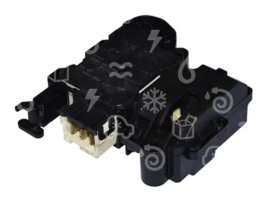 blokování dveří pračky CANDY / HAIER / PHILCO / AMICA, Metalflex ZV-477